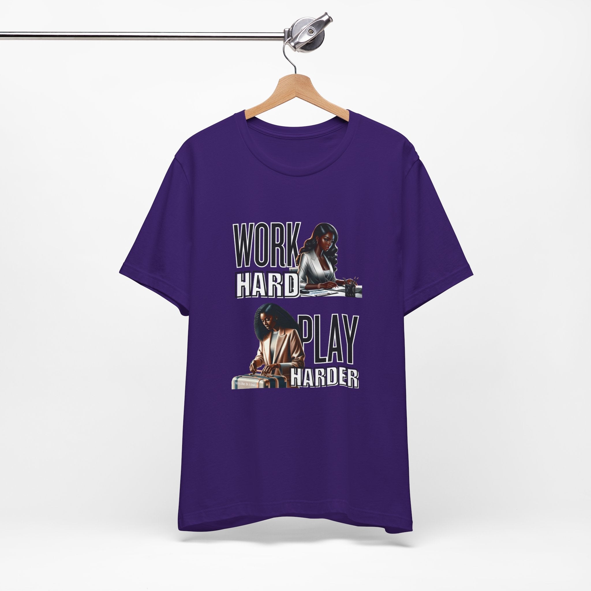 Work Hard Play Harder Short Sleeve Tee